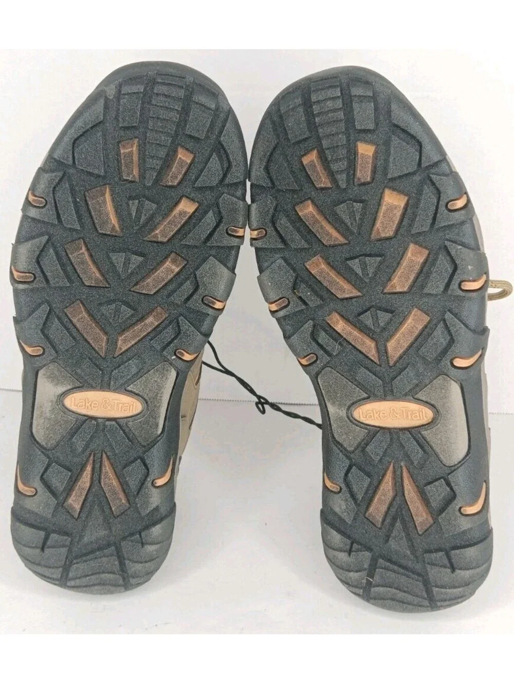 Men’s Lake & Trail Jackson Hiking Boot Tan/Orange Size 8 New W/Tags Thinsulated